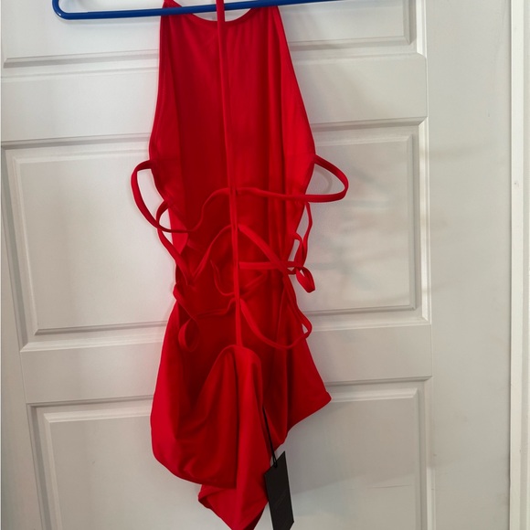 Chromat One-Piece Strappy Swimsuit in Red Size Large - Brand New! - Picture 3 of 5